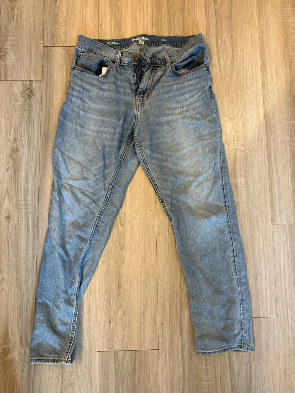 Goodfellow & Co Light Blue Slim Straight Jeans
